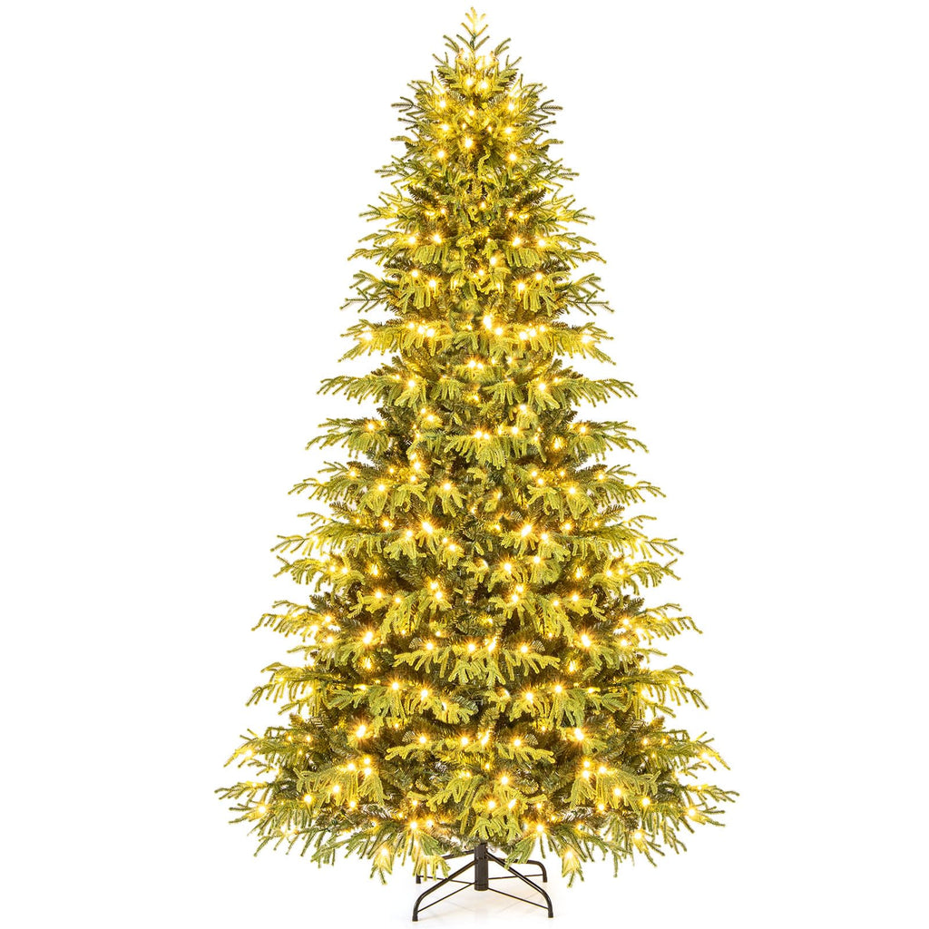 8 FT Pre-Lit Artificial Christmas Tree T142048