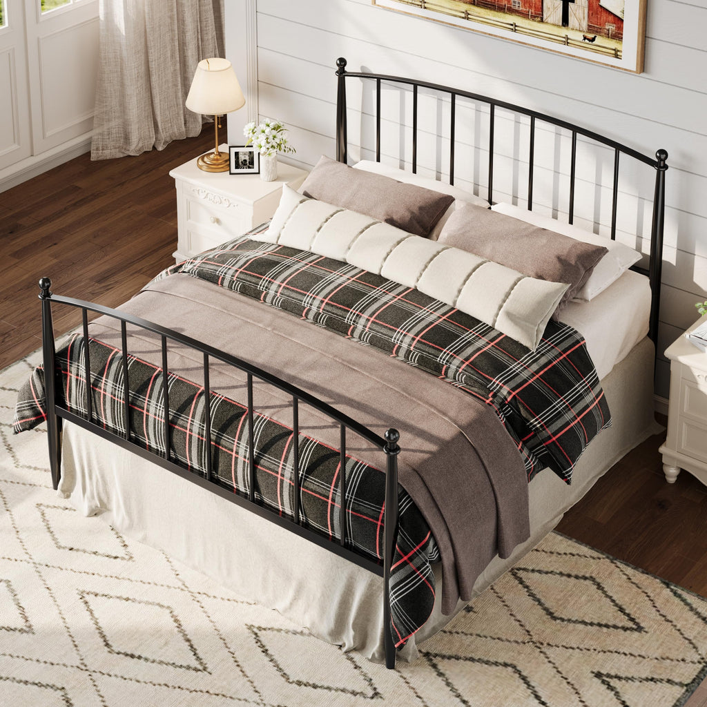 Metal Full Size Platform Bed Frame E166553