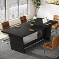 6 FT Rectangular Conference Table with Pedestal Base O933