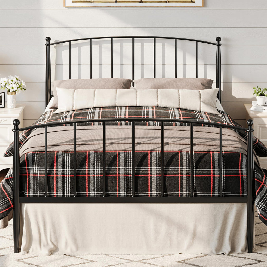 Metal Full Size Platform Bed Frame E166553