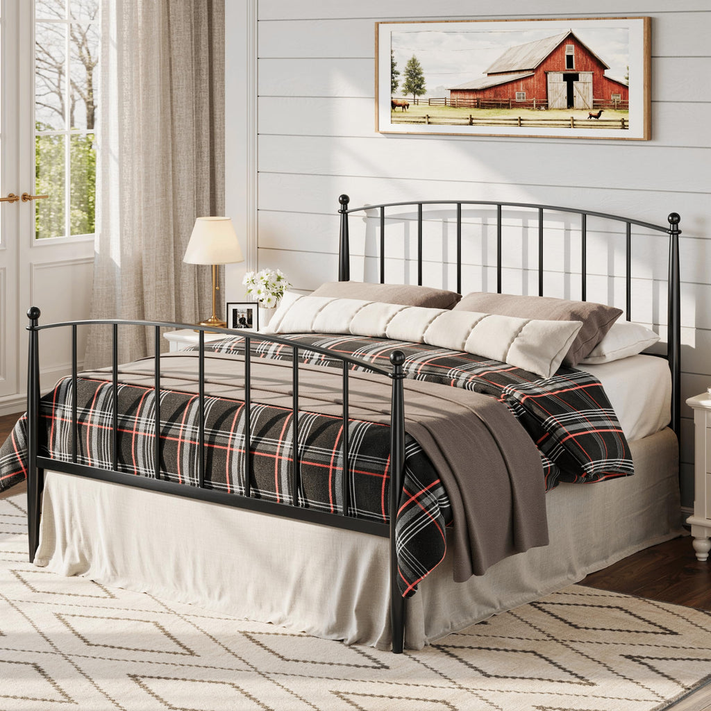 Metal Full Size Platform Bed Frame E166553