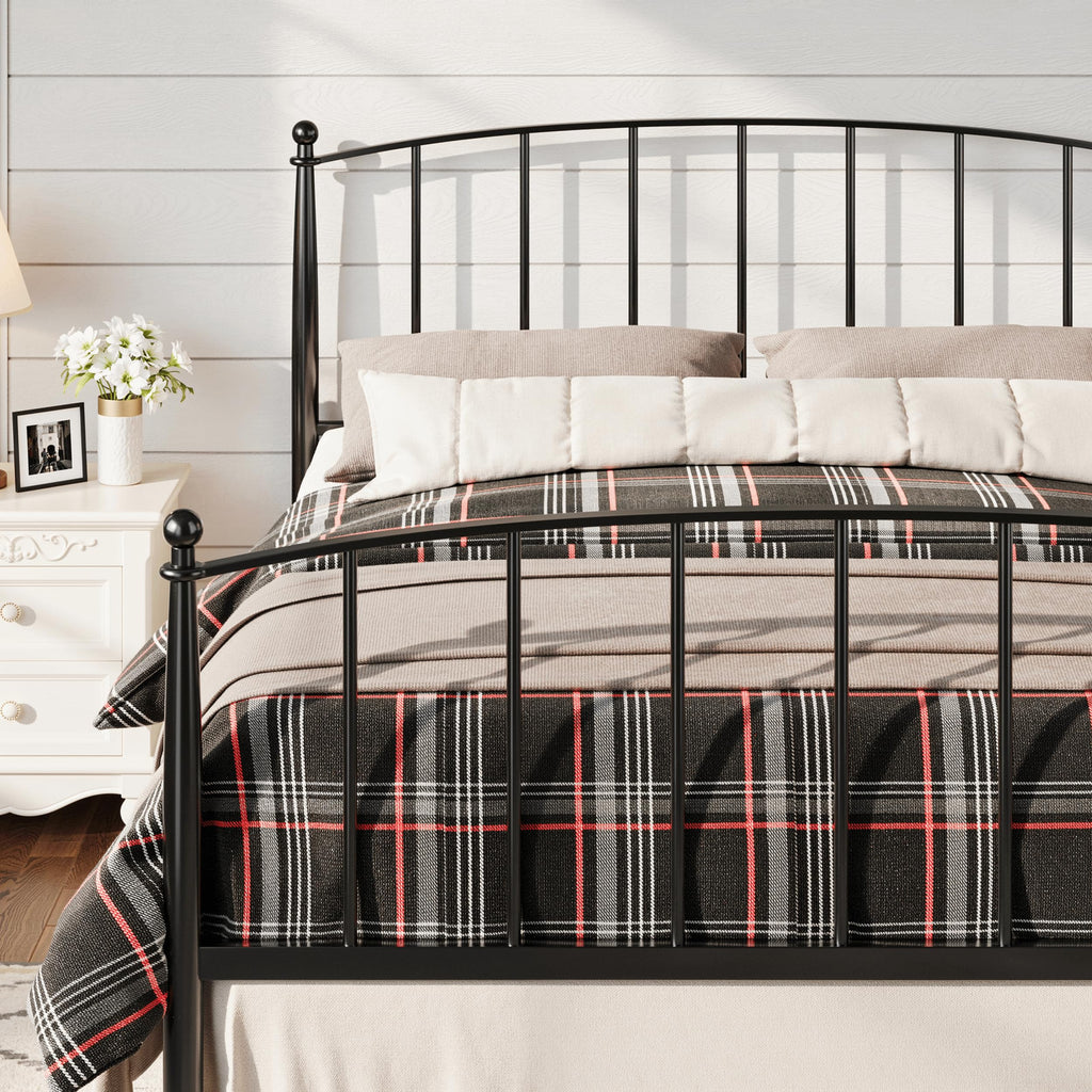 Metal Full Size Platform Bed Frame E166553