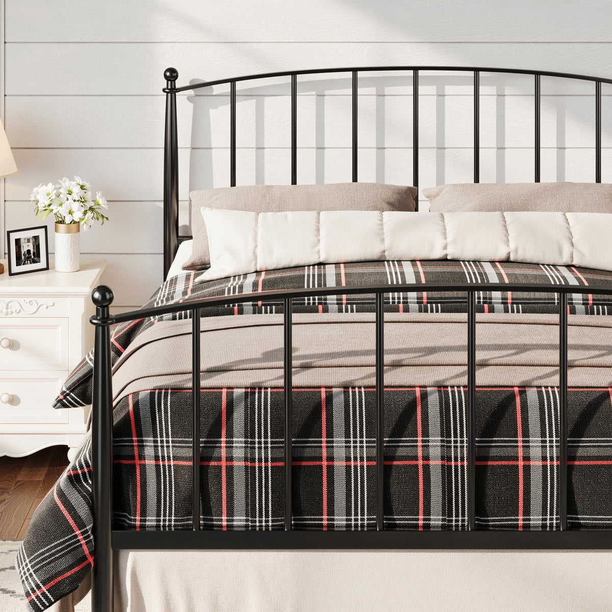 Metal Full Size Platform Bed Frame E166553
