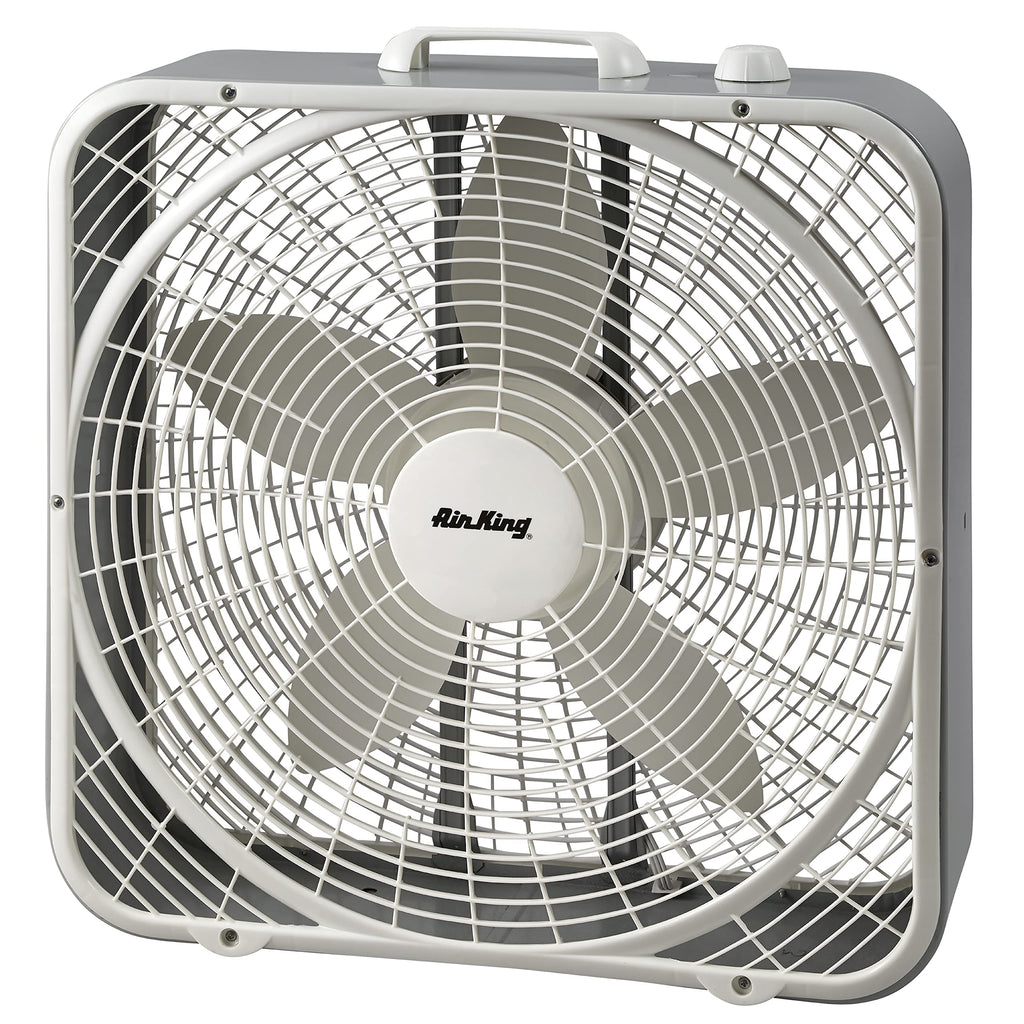 20-Inch 3-Speed Box Fan & 20x20x1 MERV 13 Pleated Air Filter 6 Pack U993480