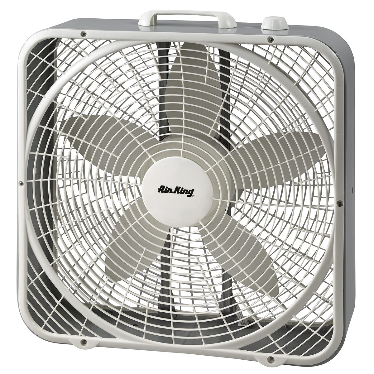 20-Inch 3-Speed Box Fan & 20x20x1 MERV 13 Pleated Air Filter 6 Pack U993480