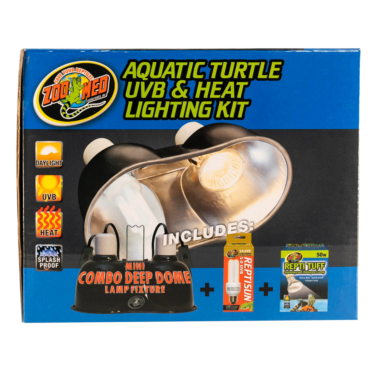 Aquatic Turtle Heat UVB Light Kit E531
