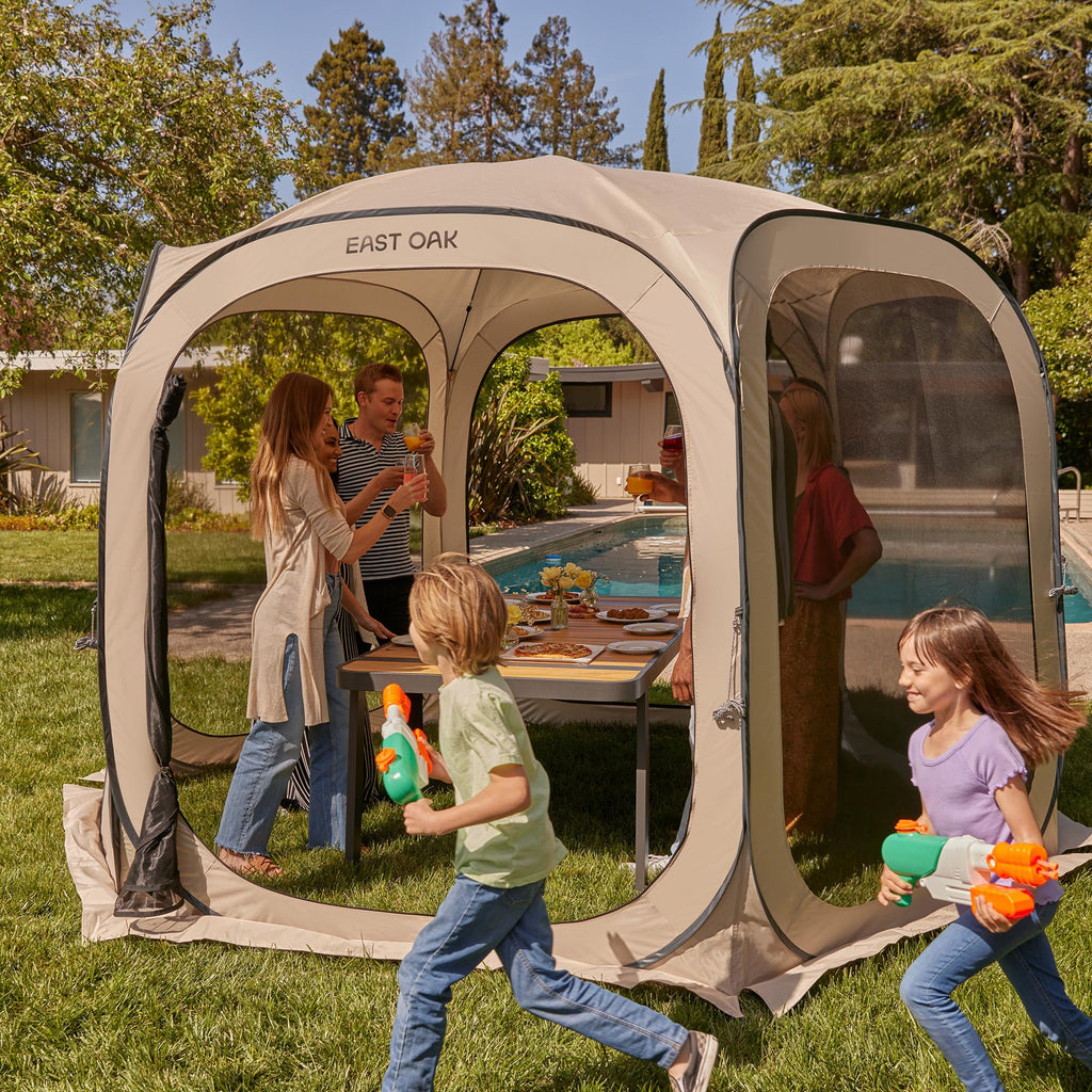 Pop-Up Screen House Tent 12 x 12 FT with Carry Bag A6952