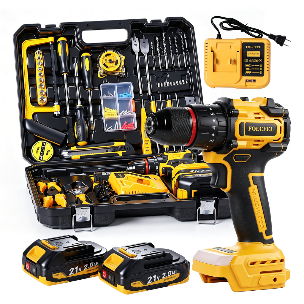 21V Brushless Cordless Drill Set T55668