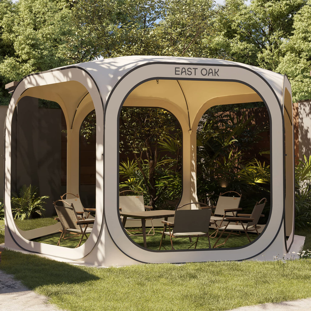 Pop-Up Screen House Tent 12 x 12 FT with Carry Bag A6952